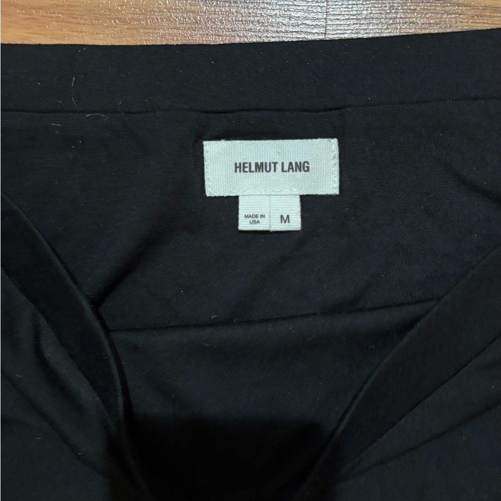 Helmut Lang Classic Black skirt with side slit